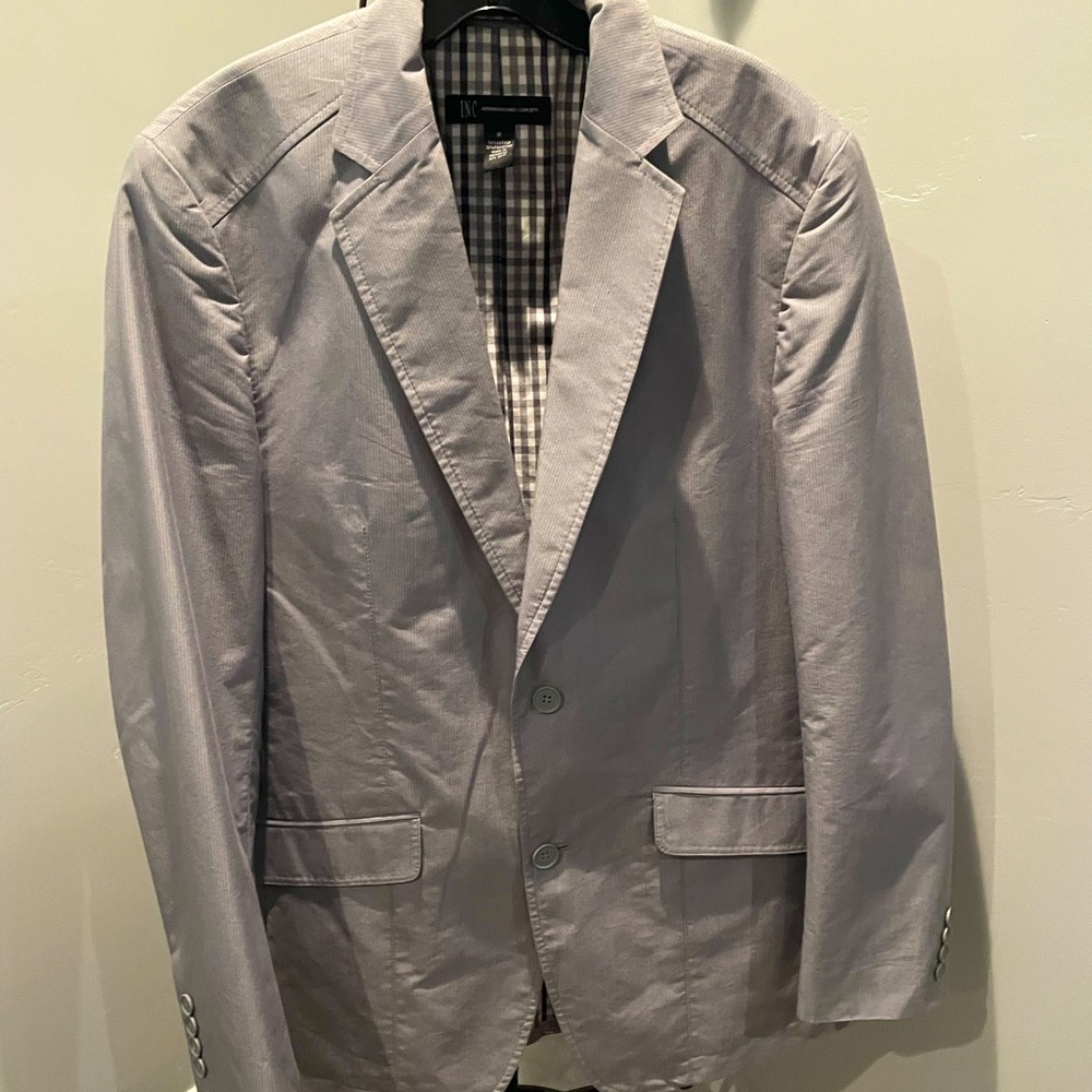 Men light Grey blazer slightly use